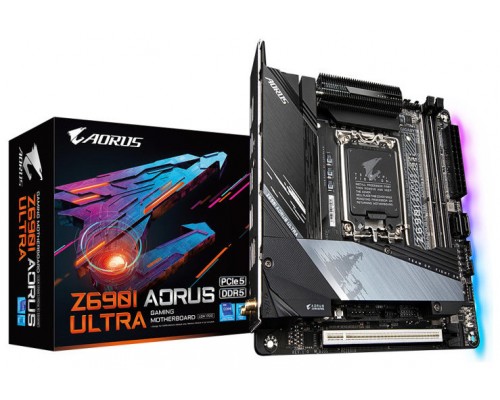 PLACA BASE GIGABYTE Z690I AORUS ULTRA 1700 MITX 2XDDR5